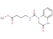 methyl 4-{[(3-oxo-3,4-dihydro-1(2H)-quinoxalinyl)carbonyl]amino}butanoate