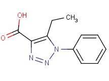 5-ethyl-1-phenyl-1H-1,2,3-triazole-4-carboxylic acid