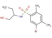 5-bromo-N-[1-(hydroxymethyl)propyl]-2,4-dimethylbenzenesulfonamide