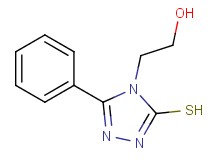 2-(3-mercapto-5-phenyl-4H-1,2,4-triazol-4-yl)ethanol