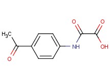 [(4-acetylphenyl)amino](oxo)acetic acid