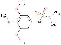 N,N-dimethyl-N'-(3,4,5-trimethoxyphenyl)sulfamide