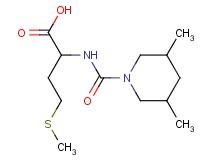N-[(3,5-dimethyl-1-piperidinyl)carbonyl]methionine