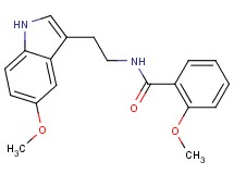 2-methoxy-N-[2-(5-methoxy-1H-indol-3-yl)ethyl]benzamide