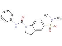 5-[(dimethylamino)sulfonyl]-N-phenyl-1-indolinecarboxamide