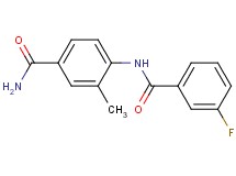 4-[(3-fluorobenzoyl)amino]-3-methylbenzamide