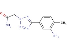 2-[5-(3-amino-4-methylphenyl)-2H-tetrazol-2-yl]acetamide