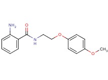 2-amino-N-[2-(4-methoxyphenoxy)ethyl]benzamide