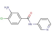 3-amino-4-chloro-N-3-pyridinylbenzamide