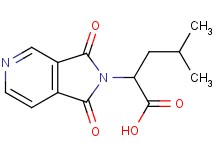 2-(1,3-dioxo-1,3-dihydro-2H-pyrrolo[3,4-c]pyridin-2-yl)-4-methylpentanoic acid