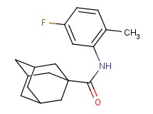 N-(5-fluoro-2-methylphenyl)-1-adamantanecarboxamide