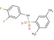 N-(3,4-difluorophenyl)-2,5-dimethylbenzenesulfonamide