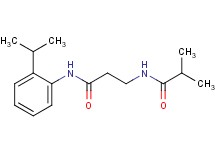 N~3~-isobutyryl-N~1~-(2-isopropylphenyl)-beta-alaninamide