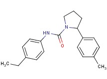 N-(4-ethylphenyl)-2-(4-methylphenyl)-1-pyrrolidinecarboxamide