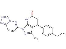 4-(4-ethylphenyl)-3-methyl-1-[1,2,4]triazolo[4,3-b]pyridazin-6-yl-1,4,5,7-tetrahydro-6H-pyrazolo[3,4-b]pyridin-6-one