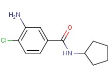 3-amino-4-chloro-N-cyclopentylbenzamide