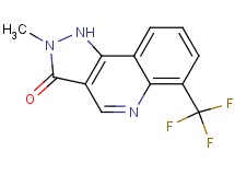2-methyl-6-(trifluoromethyl)-1,2-dihydro-3H-pyrazolo[4,3-c]quinolin-3-one