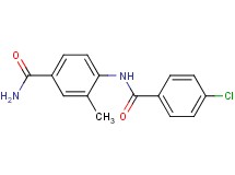 4-[(4-chlorobenzoyl)amino]-3-methylbenzamide