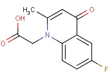 (6-fluoro-2-methyl-4-oxo-1(4H)-quinolinyl)acetic acid