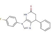 3-(4-fluorophenyl)-7-phenyl-3,4,6,7-tetrahydro-5H-imidazo[4,5-b]pyridin-5-one