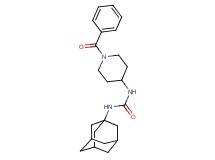 N-1-adamantyl-N'-(1-benzoyl-4-piperidinyl)urea