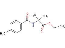 ethyl 2-methyl-N-(4-methylbenzoyl)alaninate