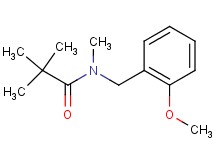N-(2-methoxybenzyl)-N,2,2-trimethylpropanamide