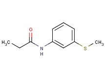N-[3-(methylthio)phenyl]propanamide