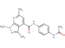 N-[4-(acetylamino)phenyl]-1,3,6-trimethyl-1H-pyrazolo[3,4-b]pyridine-4-carboxamide
