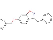 3-benzyl-6-[(2-methyl-2-propen-1-yl)oxy]-1,2-benzisoxazole