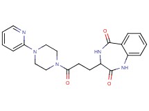 3-{3-oxo-3-[4-(2-pyridinyl)-1-piperazinyl]propyl}-3,4-dihydro-1H-1,4-benzodiazepine-2,5-dione
