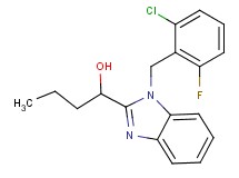 1-[1-(2-chloro-6-fluorobenzyl)-1H-benzimidazol-2-yl]-1-butanol