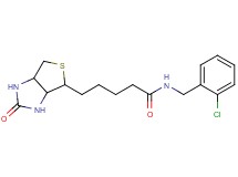 N-(2-chlorobenzyl)-5-(2-oxohexahydro-1H-thieno[3,4-d]imidazol-4-yl)pentanamide