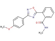2-[3-(4-methoxyphenyl)-1,2,4-oxadiazol-5-yl]-N-methylbenzamide