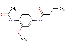 N-[4-(acetylamino)-3-methoxyphenyl]butanamide