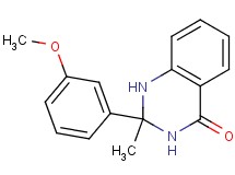 2-(3-methoxyphenyl)-2-methyl-2,3-dihydro-4(1H)-quinazolinone