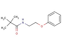 2,2-dimethyl-N-(2-phenoxyethyl)propanamide