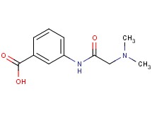 3-[(N,N-dimethylglycyl)amino]benzoic acid
