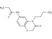 N-(4-butyl-3-oxo-3,4-dihydro-2H-1,4-benzoxazin-6-yl)propanamide
