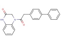 4-(4-biphenylylacetyl)-3,4-dihydro-2(1H)-quinoxalinone