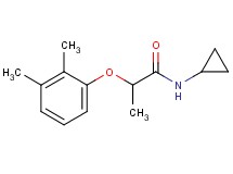 N-cyclopropyl-2-(2,3-dimethylphenoxy)propanamide