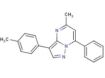 5-methyl-3-(4-methylphenyl)-7-phenylpyrazolo[1,5-a]pyrimidine