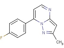 7-(4-fluorophenyl)-2-methylpyrazolo[1,5-a]pyrimidine