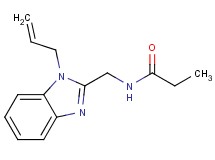N-[(1-allyl-1H-benzimidazol-2-yl)methyl]propanamide