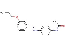 N-{4-[(3-propoxybenzyl)amino]phenyl}acetamide