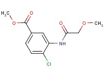 methyl 4-chloro-3-[(methoxyacetyl)amino]benzoate