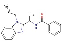 N-[1-(1-allyl-1H-benzimidazol-2-yl)ethyl]benzamide