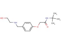 N-(tert-butyl)-2-(4-{[(2-hydroxyethyl)amino]methyl}phenoxy)acetamide