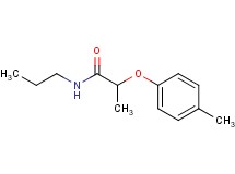 2-(4-methylphenoxy)-N-propylpropanamide