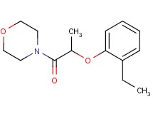 4-[2-(2-ethylphenoxy)propanoyl]morpholine